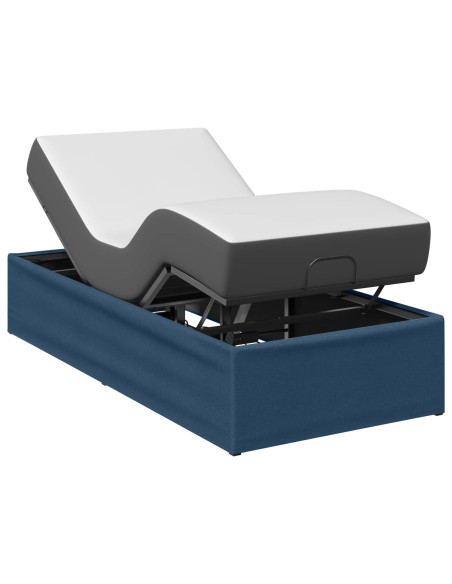 Telaio Letto Elettrico Regolabile Blu 200 x 90 x 33,5 cm