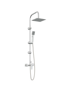 Sistema Doccia Cromato Acciaio Inox 21 x 48 x 112 cm 2