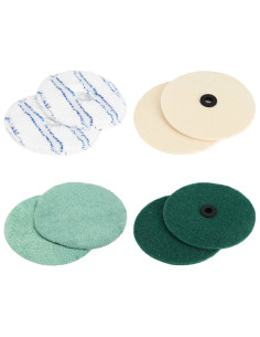 Set di tamponi per lucidatrice 20 pz Ø 14 cm Multicolore 2