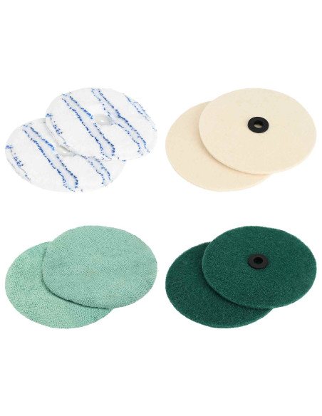 Set di tamponi per lucidatrice 20 pz Ø 14 cm Multicolore