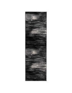 Tappeto Runner FLORNES Tessuto Nero PP 7 mm 2