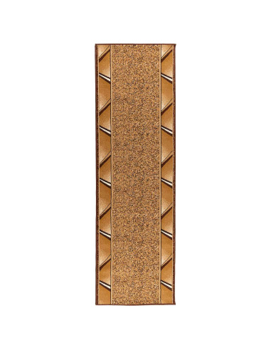 Tappeto Runner FLORNES Tessuto Beige PP 7 mm