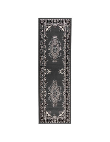 Tappeto Runner FLORNES Tessuto Grigio PP 7 mm