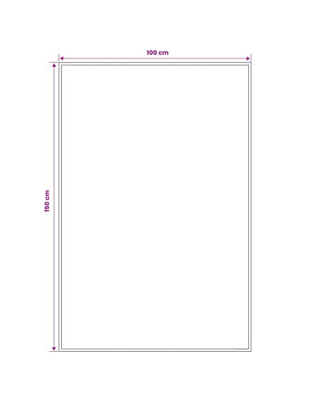 Tappeto Runner FLORNES Tessuto Beige PP 7 mm