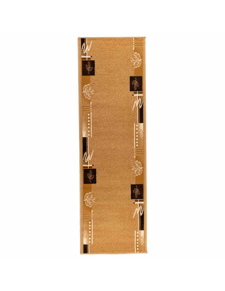 Tappeto Runner FLORNES Tessuto Beige PP 7 mm
