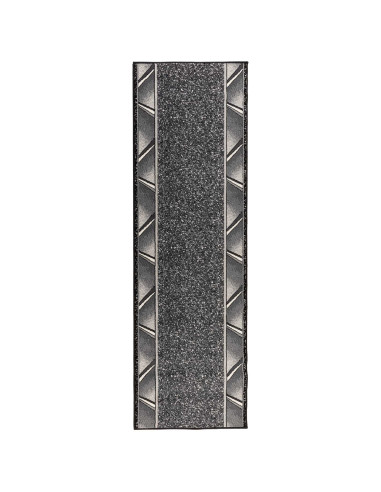 Tappeto Runner FLORNES Tessuto Grigio PP 7 mm