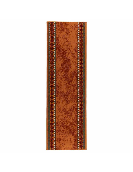 Tappeto Runner FLORNES Tessuto Arancione PP 7 mm
