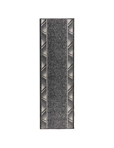 Tappeto Runner FLORNES Tessuto Grigio PP 7 mm 2