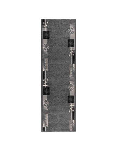 Tappeto Runner FLORNES Tessuto Grigio PP 7 mm