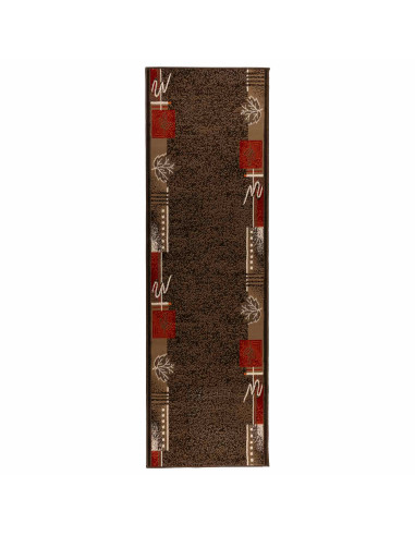 Tappeto Runner FLORNES Tessuto Marrone PP 7 mm