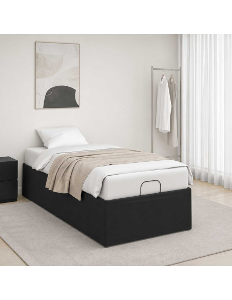 Telaio Letto Elettrico Regolabile Nero 200 x 80 x 33,5 cm