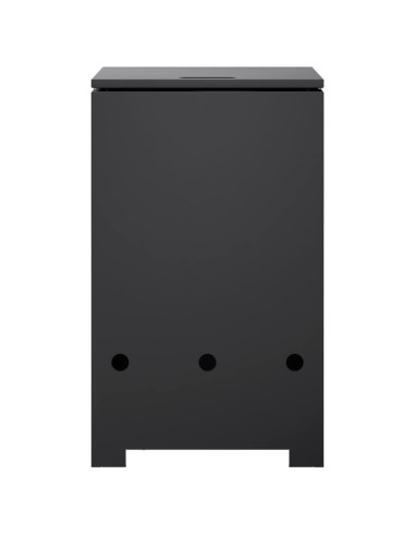 Copribombola per propano 40 x 40 x 66 cm Acciaio Nero