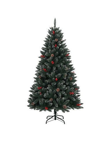 Albero di Natale Artificiale con 150 LED 120 cm