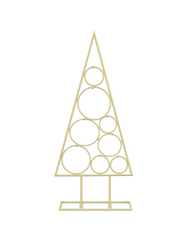 Albero di Natale in Metallo con Supporto Circolare KUOPIO 60 cm