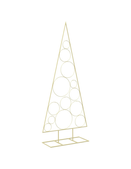 Albero di Natale in Metallo con Supporto Circolare KUOPIO