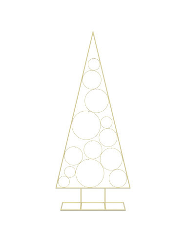 Albero di Natale in Metallo con Supporto Circolare KUOPIO