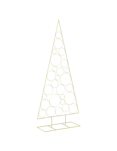 Albero di Natale in Metallo con Supporto Circolare KUOPIO