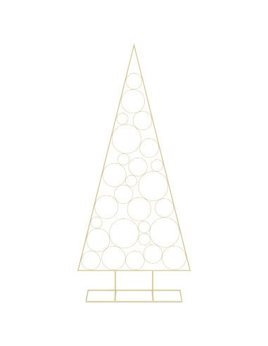 Albero di Natale in Metallo con Supporto Circolare KUOPIO