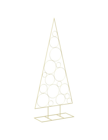 Albero di Natale in Metallo con Supporto Circolare KUOPIO