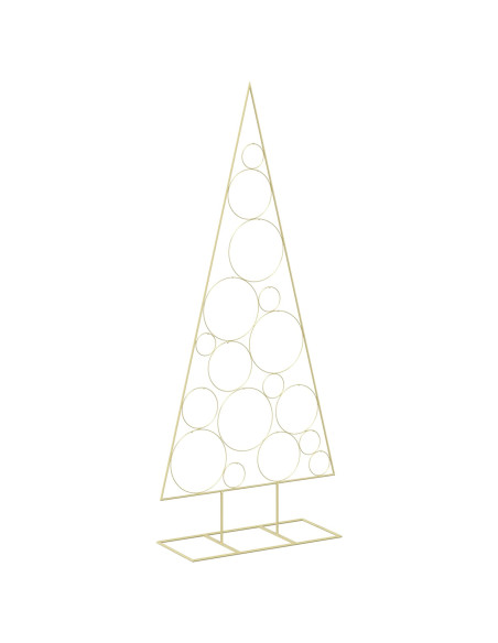 Albero di Natale in Metallo con Supporto Circolare KUOPIO