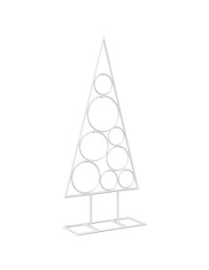 Albero di Natale in Metallo con Supporto Circolare KUOPIO 60 cm 2