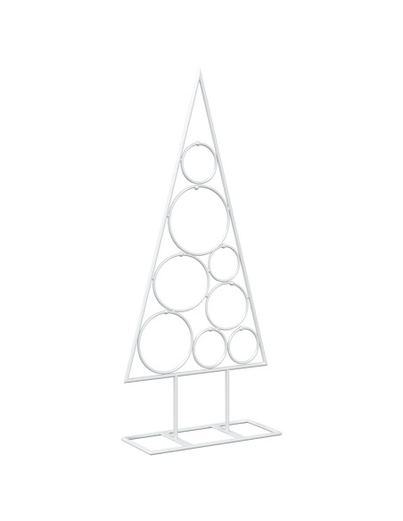 Albero di Natale in Metallo con Supporto Circolare KUOPIO 60 cm