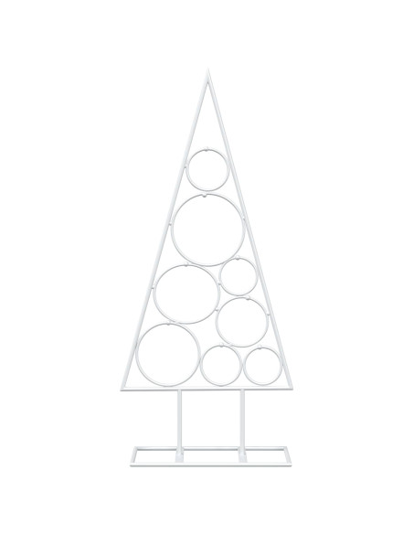 Albero di Natale in Metallo con Supporto Circolare KUOPIO 60 cm