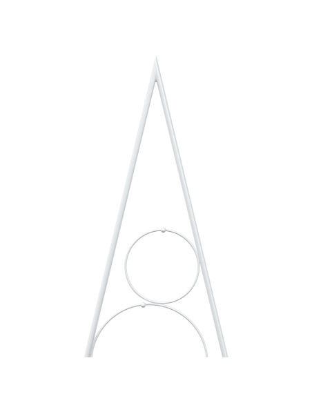 Albero di Natale in Metallo con Supporto Circolare KUOPIO 60 cm