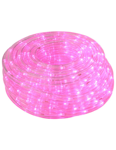 Tubo luminoso LED di Natale 240 LED Rosa 10 m