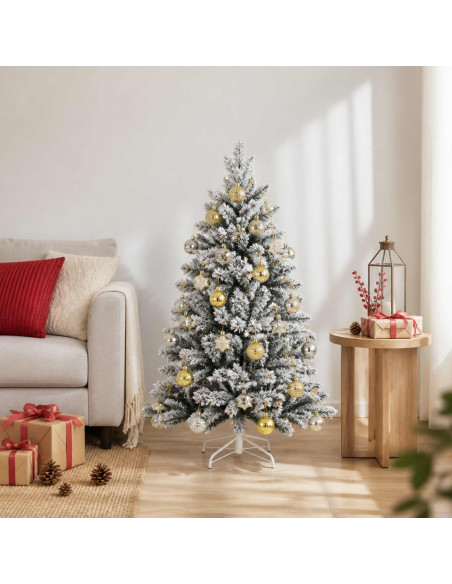 Set di Palline di Natale 88 pz Oro Ø 6 cm Plastica