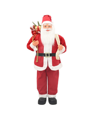 Statuetta di Babbo Natale Rosso 110 cm Poliestere