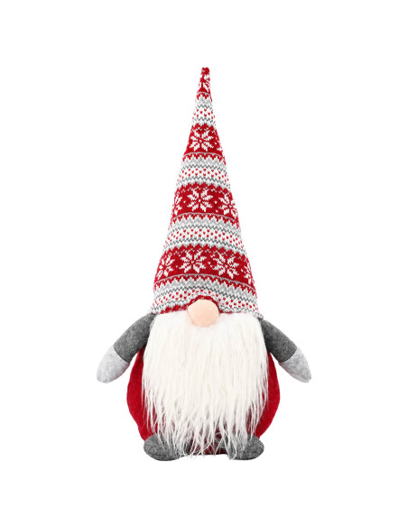Gnomo di Natale Rosso 45 cm Poliestere