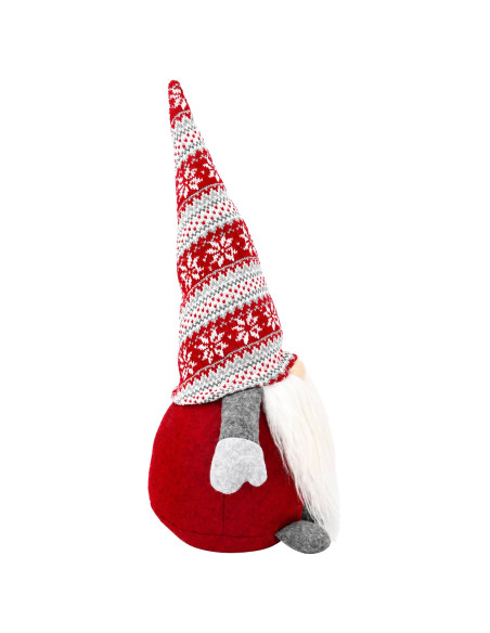 Gnomo di Natale Rosso 45 cm Poliestere