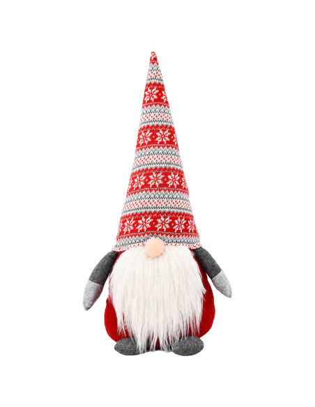 Gnomo di Natale Rosso 60 cm Poliestere
