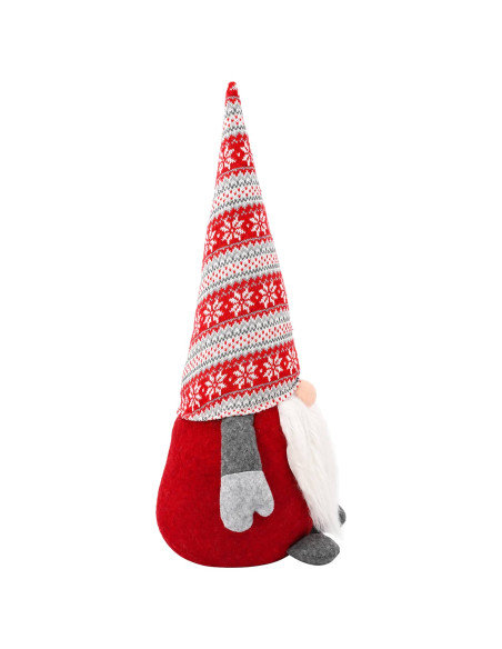 Gnomo di Natale Rosso 60 cm Poliestere