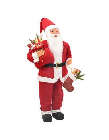 Statuetta di Babbo Natale Rosso 180 cm Poliestere