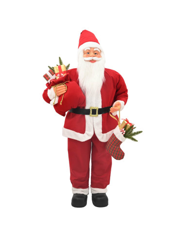 Statuetta di Babbo Natale Rosso 180 cm Poliestere