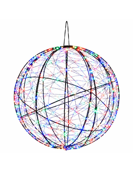 Luce a punta di Natale 2 pz 1900 LED Multicolore Ø 60 x 63 cm