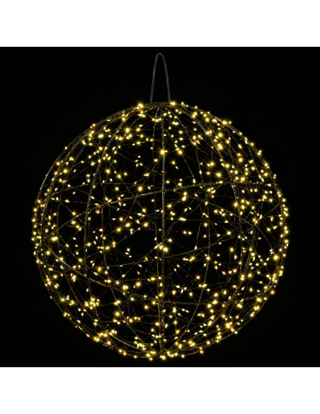 Luce a punta di Natale 750 LED Bianco caldo Ø 50 x 52 cm