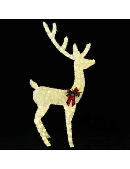 Renna di Natale 3D LOVIISA 250 LED Bianco caldo