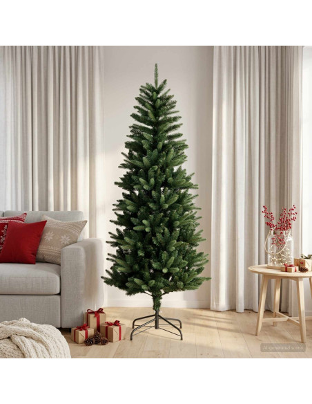 Artificial Hinged Christmas Tree 120 cm PE e PVC Verde