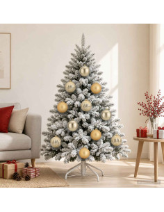 Set di palline di Natale XXL 3 pz Oro Ø 25 cm Plastica