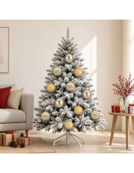 Set di palline di Natale XXL 3 pz Oro Ø 25 cm Plastica