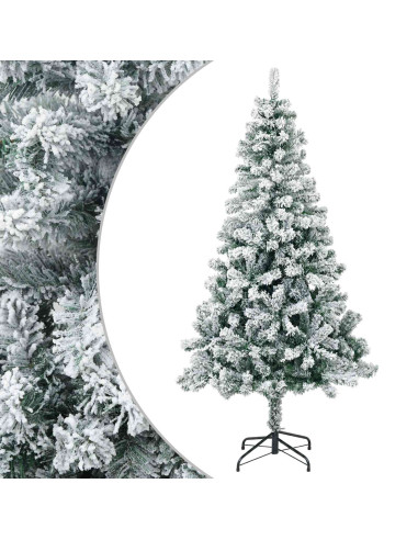 Albero di Natale artificiale 120 cm PVC e Acciaio