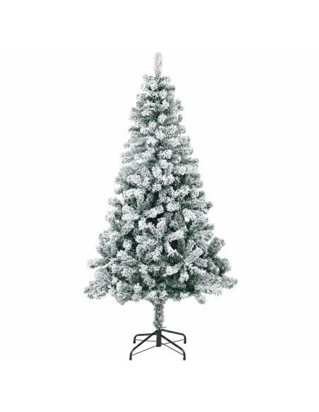 Albero di Natale artificiale 120 cm PVC e Acciaio