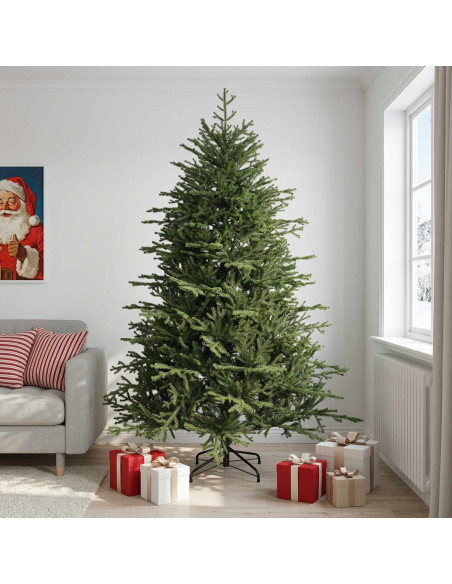 Albero di Natale Artificiale con Rami Pieghevoli 210 cm