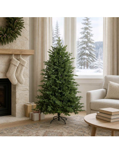 Albero di Natale Artificiale con Rami Pieghevoli 150 cm