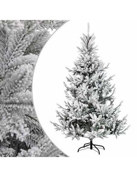 Albero di Natale Artificiale con Rami Pieghevoli 180 cm