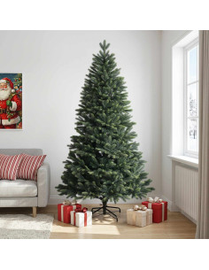 Albero di Natale Artificiale con Rami Pieghevoli 210 cm