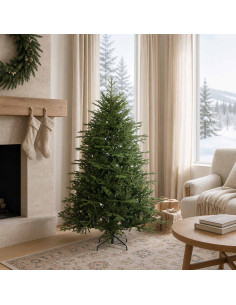 Albero di Natale Artificiale con Rami Pieghevoli 120 cm